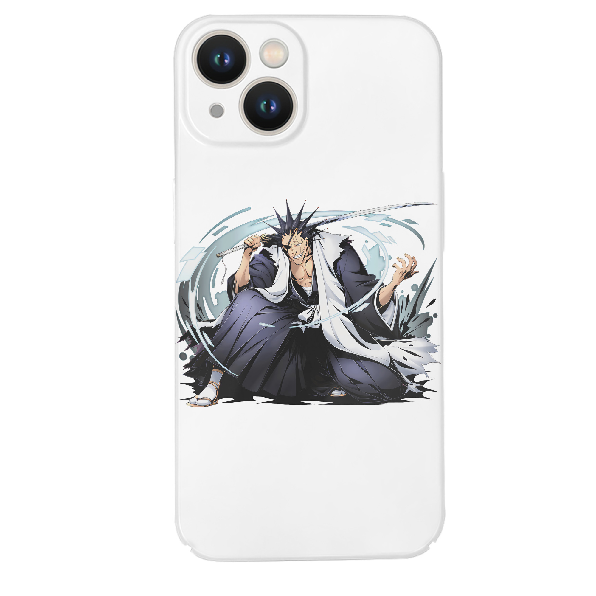 （画像用） ブリーチ ざらき けんぱち BLEACH Zaraki Kenpachi 【iPhone 14シリーズ対応】ハードケース